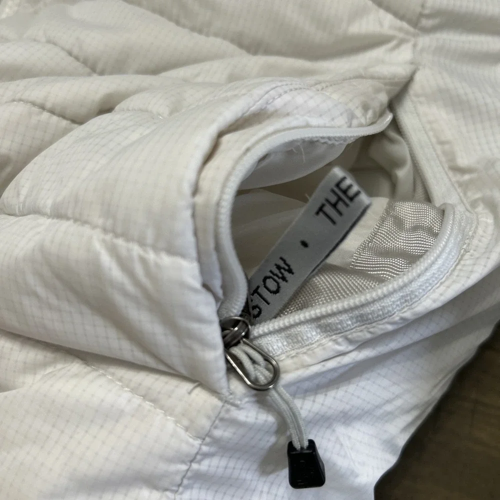 The North face Quilted Puffer Jacket Primaloft Full‎ Zip Women's Large STOW